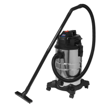 30L Wet & Dry Vacuum Cleaner (Low Noise) 1000W/230V