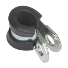 Ø8mm Rubber Lined P-Clip - Pack of 25