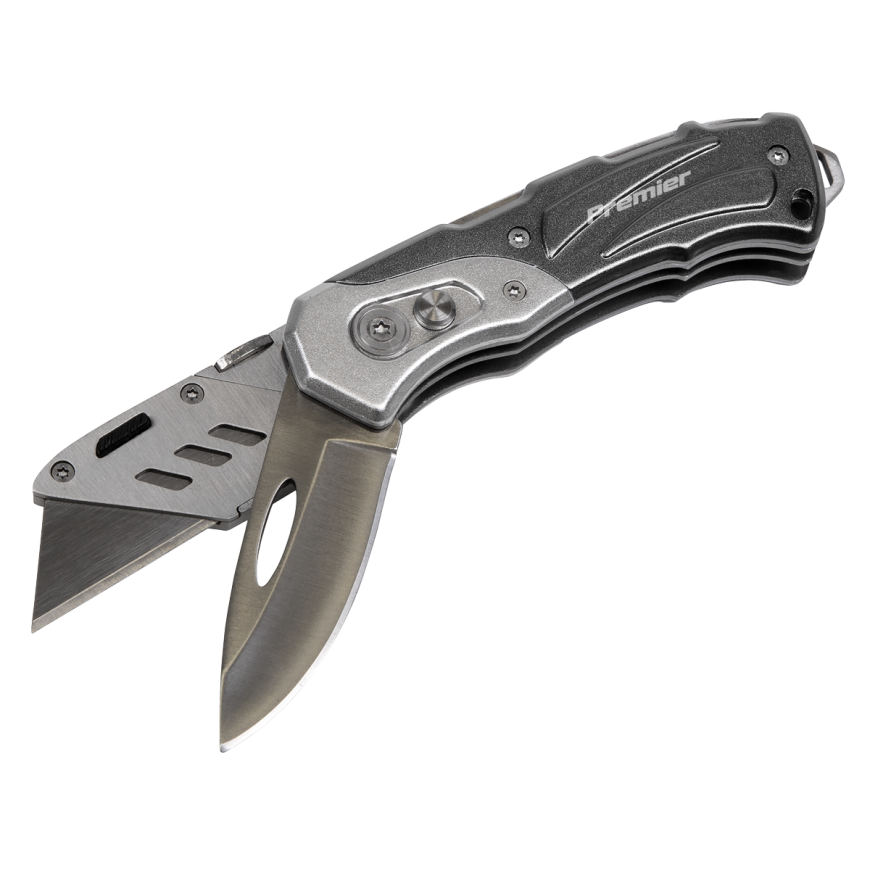 Locking Pocket Knife - Twin-Blade