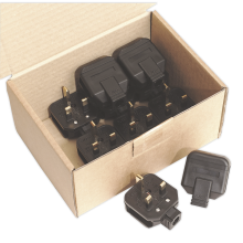 13A Heavy-Duty Plug - Pack of 10