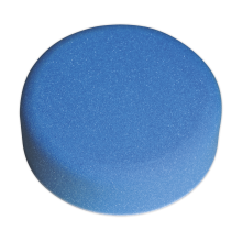 Ø150 x 50mm Hook-and-Loop Buffing & Polishing Foam Head Blue/Medium