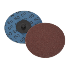 Ø75mm Quick-Change Sanding Disc 60Grit - Pack of 10