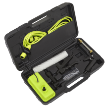 12V Portable Pressure Washer Self-Priming Cleaning Kit in Storage Case