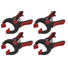 4pc 45mm Ratchet Clamp Set