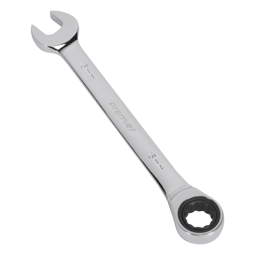 15mm Ratchet Combination Spanner