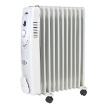 2500W 11-Element Oil-Filled Radiator