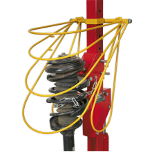 Coil Spring Compressor Restraint System