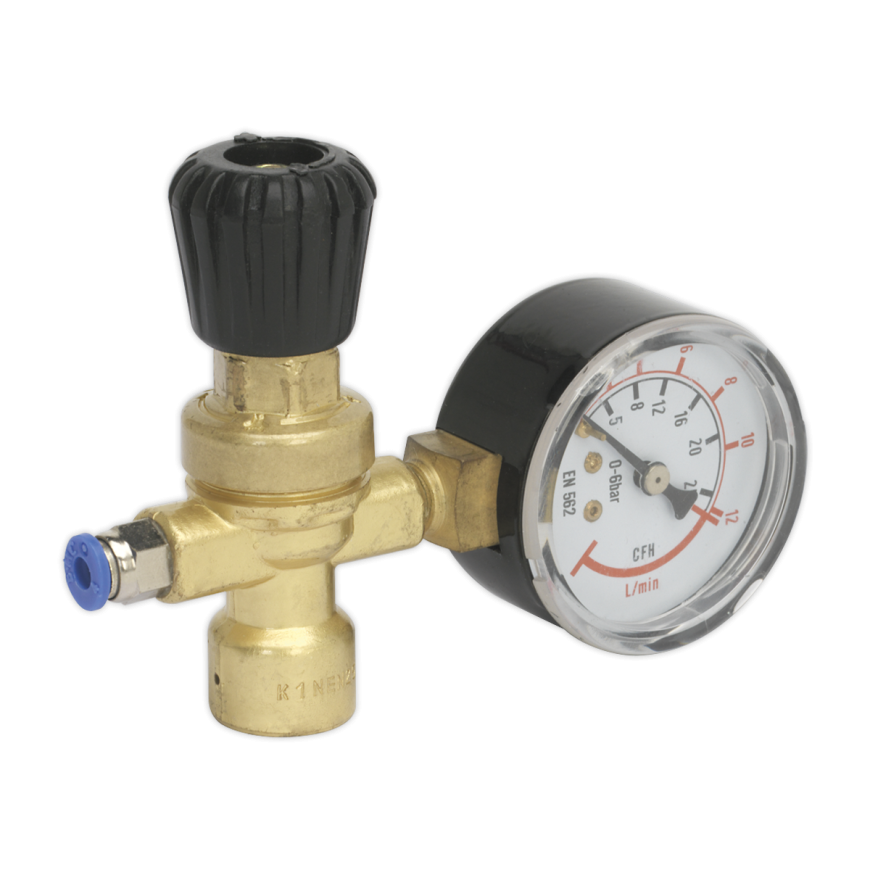 MIG Gas Regulator 1-Gauge Disposable Cylinder