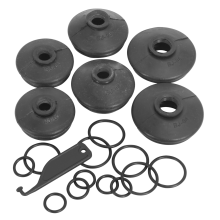 Car Ball Joint Dust Covers - Pack of 6 Assorted