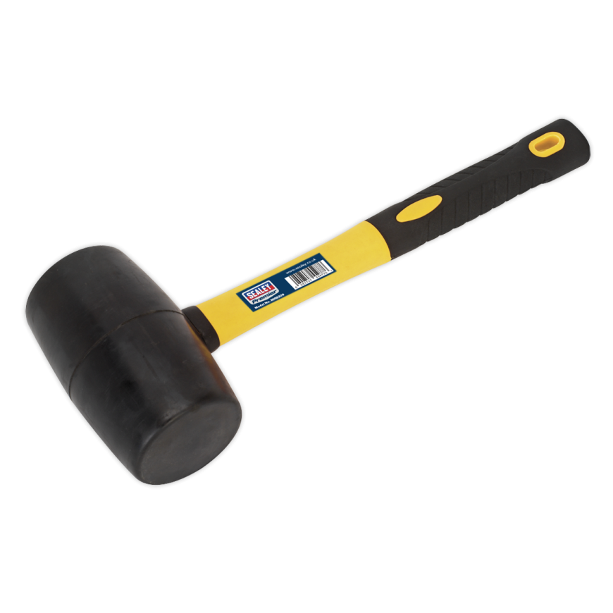 2lb Rubber Mallet with Fibreglass Shaft