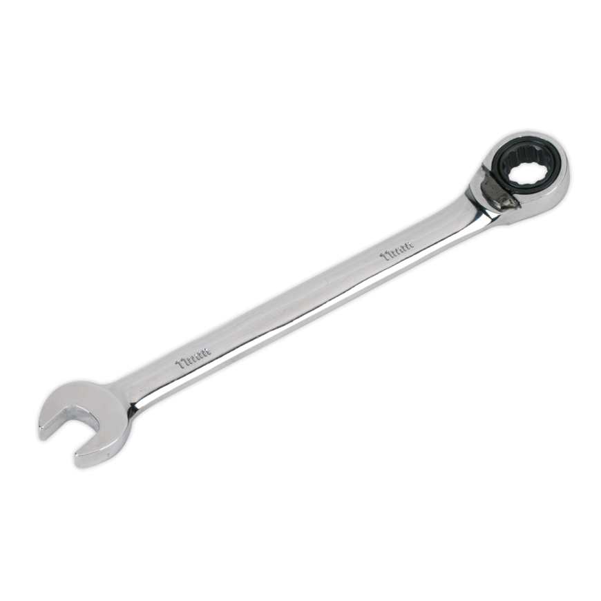 11mm Reversible Ratchet Combination Spanner