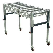 450-1300mm Adjustable Roller Stand - 130kg Capacity