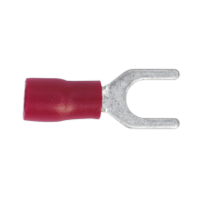 Ø5.3mm (2BA) Red Easy-Entry Fork Terminal - Pack of 100