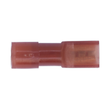 2.8mm Red Fully Insulated Female Terminal - Pack of 100