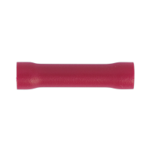 Ø3.3mm Red Butt Connector Terminal - Pack of 100