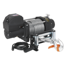 12V Industrial Recovery Winch 8180kg(18000lb) Line Pull