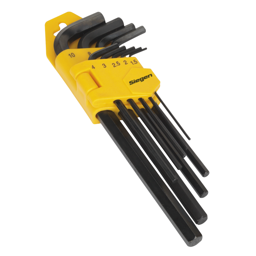 9pc Long Hex Key Set