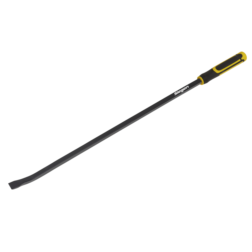 900mm Heavy-Duty 25° Pry Bar with Hammer Cap