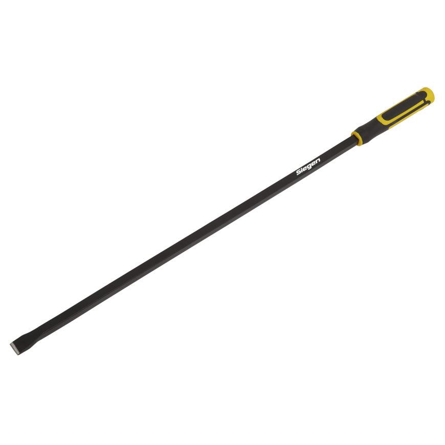 900mm Heavy-Duty Straight Pry Bar with Hammer Cap