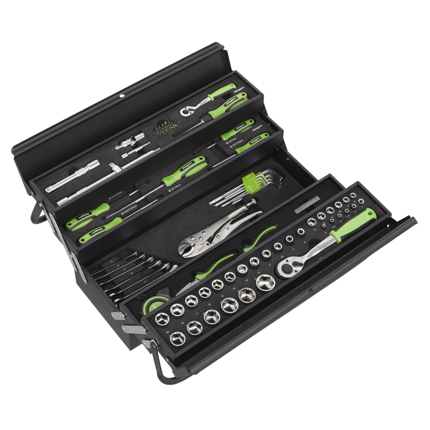 86pc Tool Kit with Cantilever Toolbox