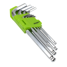 9pc Long Ball-End Hex Key Set - Metric