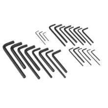 25pc Hex Key Set - Metric/Imperial