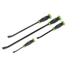 4pc Pry Bar Set with Hammer Cap