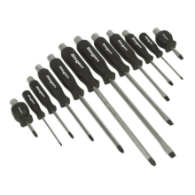 12pc Hammer-Thru Screwdriver Set