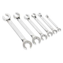 6pc Flare Nut Spanner Set