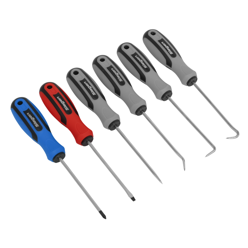 6pc Mini Pick & Screwdriver Set