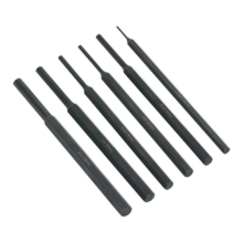 6pc Parallel Pin Punch Set