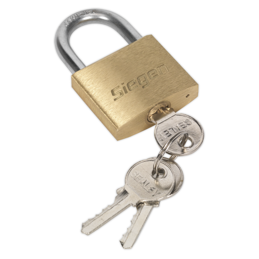 40mm Brass Body Padlock with Brass Cylinder