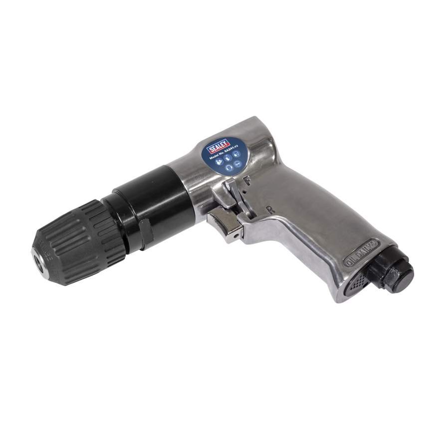 Ø10mm Reversible Air Drill with Keyless Chuck