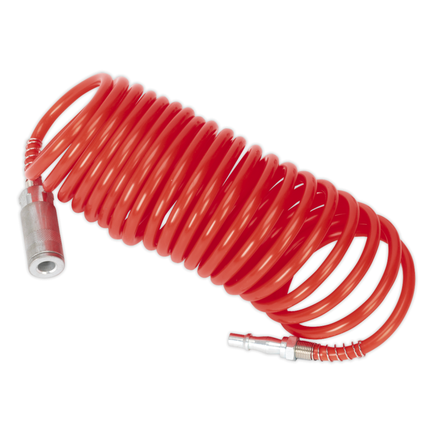 5m x Ø5mm PE Coiled Air Hose