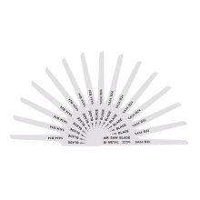 Mixed Air Saw Blades - Pack of 15