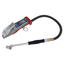 Digital Tyre Inflator with 0.5m Hose & Twin Push-On Connector