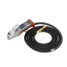 Digital Tyre Inflator with 2.7m Hose & Clip-On Connector