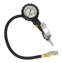 Tyre Inflator with Clip-On Connector