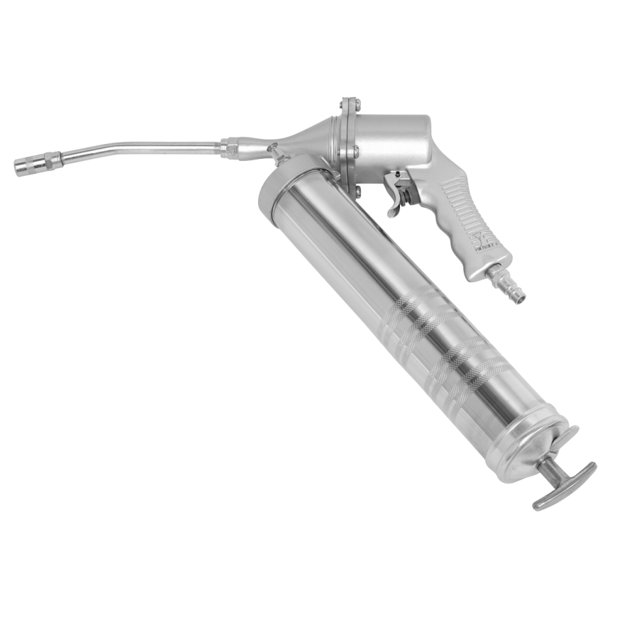 Air Operated Continuous Flow Pistol Type Grease Gun