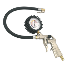 Tyre Inflator with Clip-On Connector