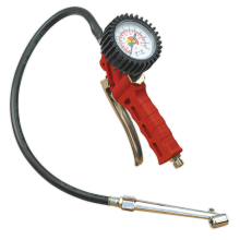 Tyre Inflator with Twin Push-On Connector