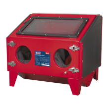 Shot Blasting Cabinet with Gun - Double Access