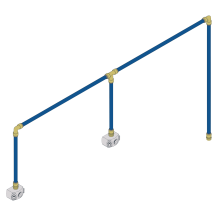 SharkBite® 12m 2-Drop Air Supply System Kit