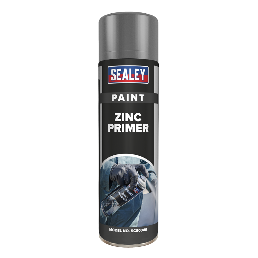 500ml Grey Zinc Primer Paint