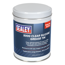 500g Clear Silicone Grease Tin