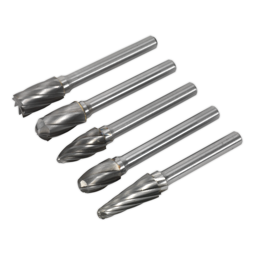 5pc Tungsten Carbide Rotary Burr Set Ripper/Coarse