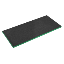 1200 x 550 x 30mm Easy Peel Shadow Foam® Green/Black