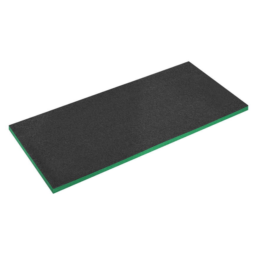 1200 x 550 x 30mm Easy Peel Shadow Foam® Green/Black