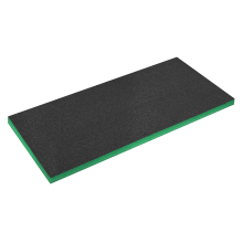 1200 x 550 x 50mm Easy Peel Shadow Foam® Green/Black