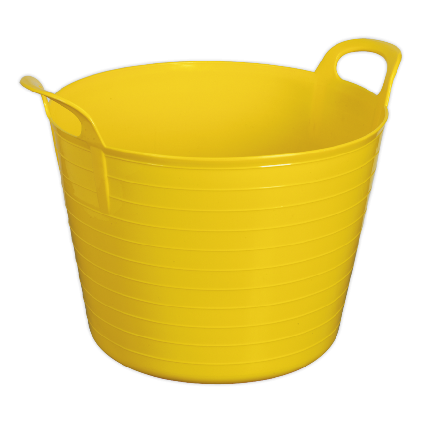 40L Heavy-Duty Flexi Tub - Yellow